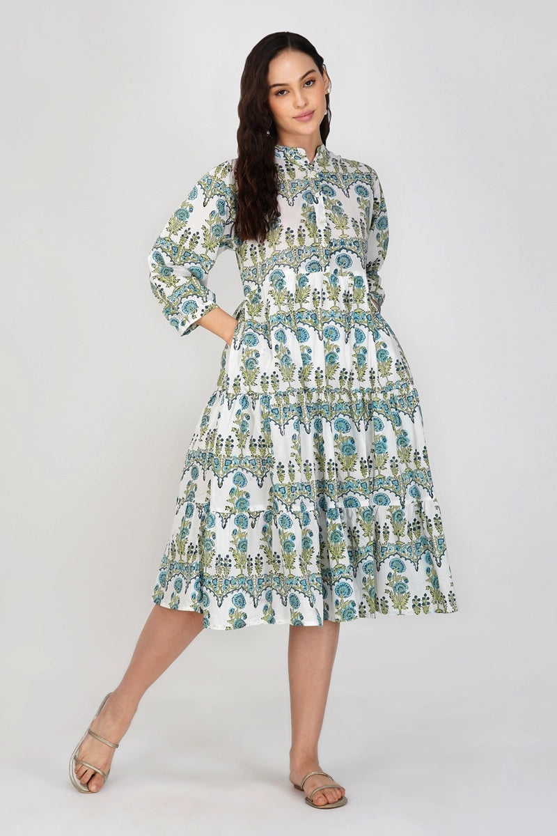 Whimsy Midi Cotton Dress