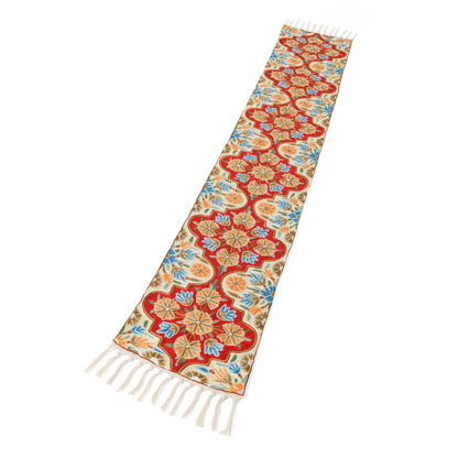 Blossera Folk Art Floral Table Runner