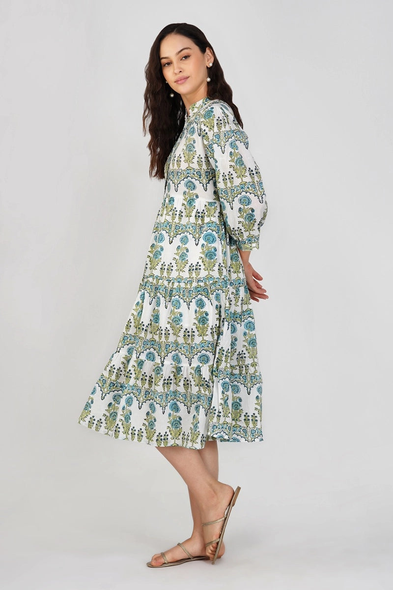 Whimsy Midi Cotton Dress