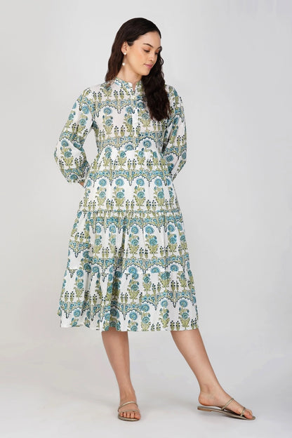 Whimsy Midi Cotton Dress