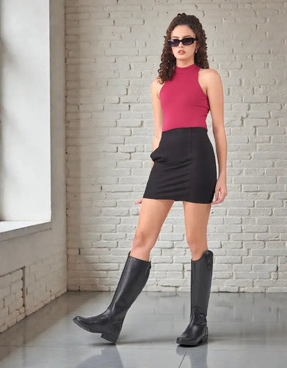 The Skimmy Skirt – Black