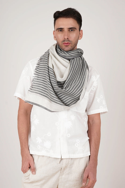 Nuage Stripe Scarf
