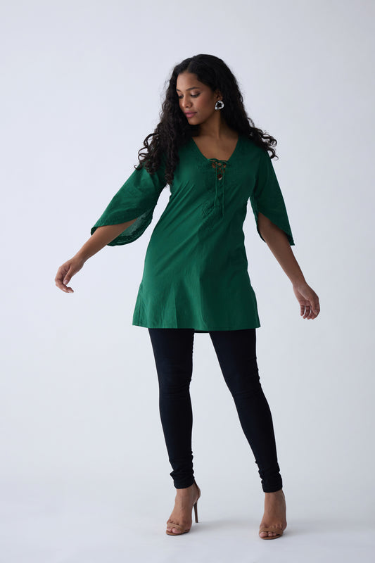 Tinker Cotton bell sleeves top