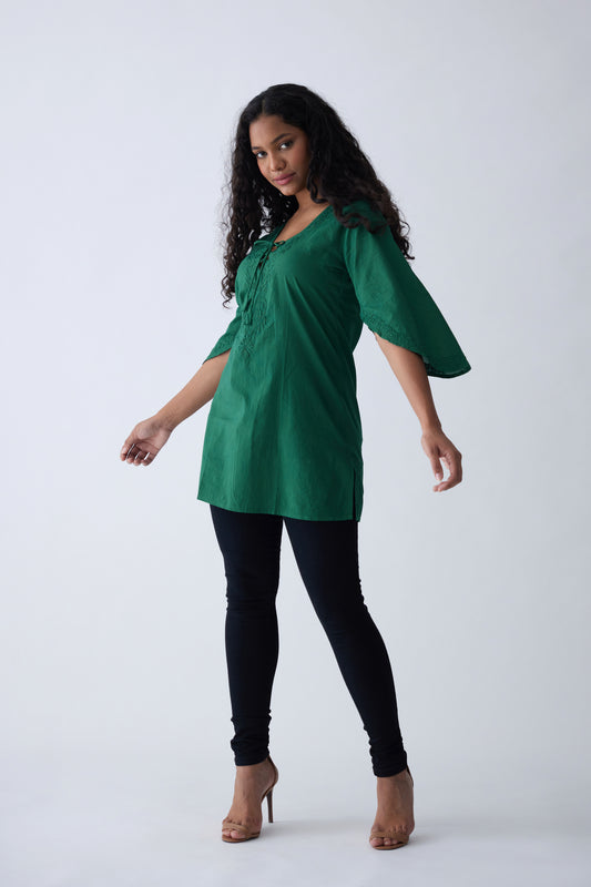 Tinker Cotton bell sleeves top
