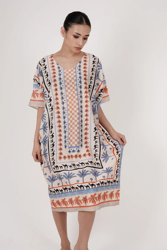 Premium Cotton Kaftan (Multi Color)