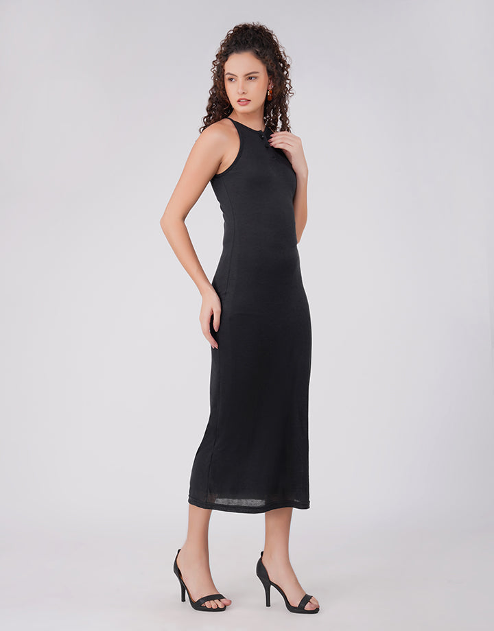 Eve Black Long Dress
