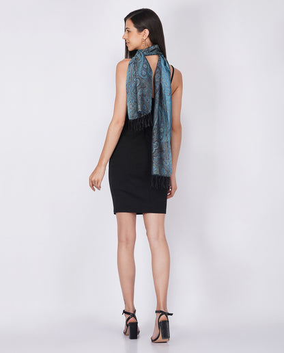 Not Just Paisleys Silk Scarf