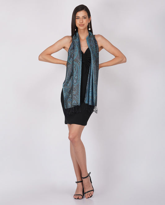 Not Just Paisleys Silk Scarf